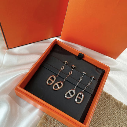 [Everoly JW]CHAINE TASSEL EARRINGS