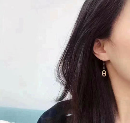 [Everoly JW]CHAINE TASSEL EARRINGS
