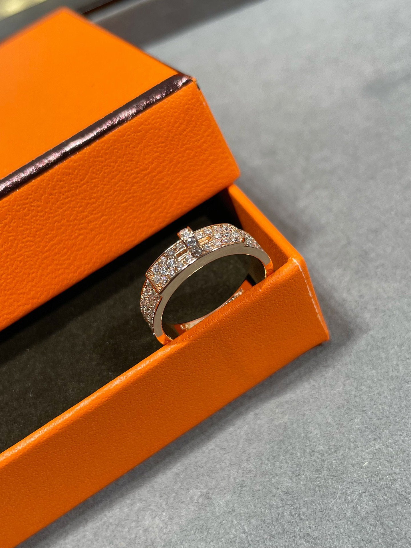 [Everoly JW]KELLY PINK GOLD DIAMOND RING