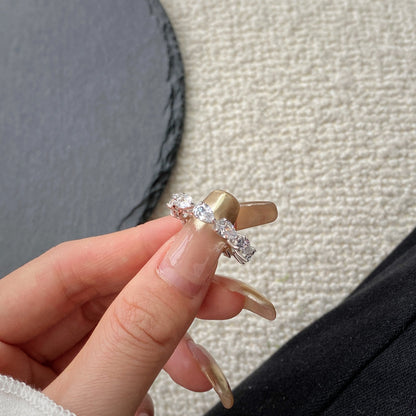 [Everoly JW]Exquisite Pear Cut Tennis Ring