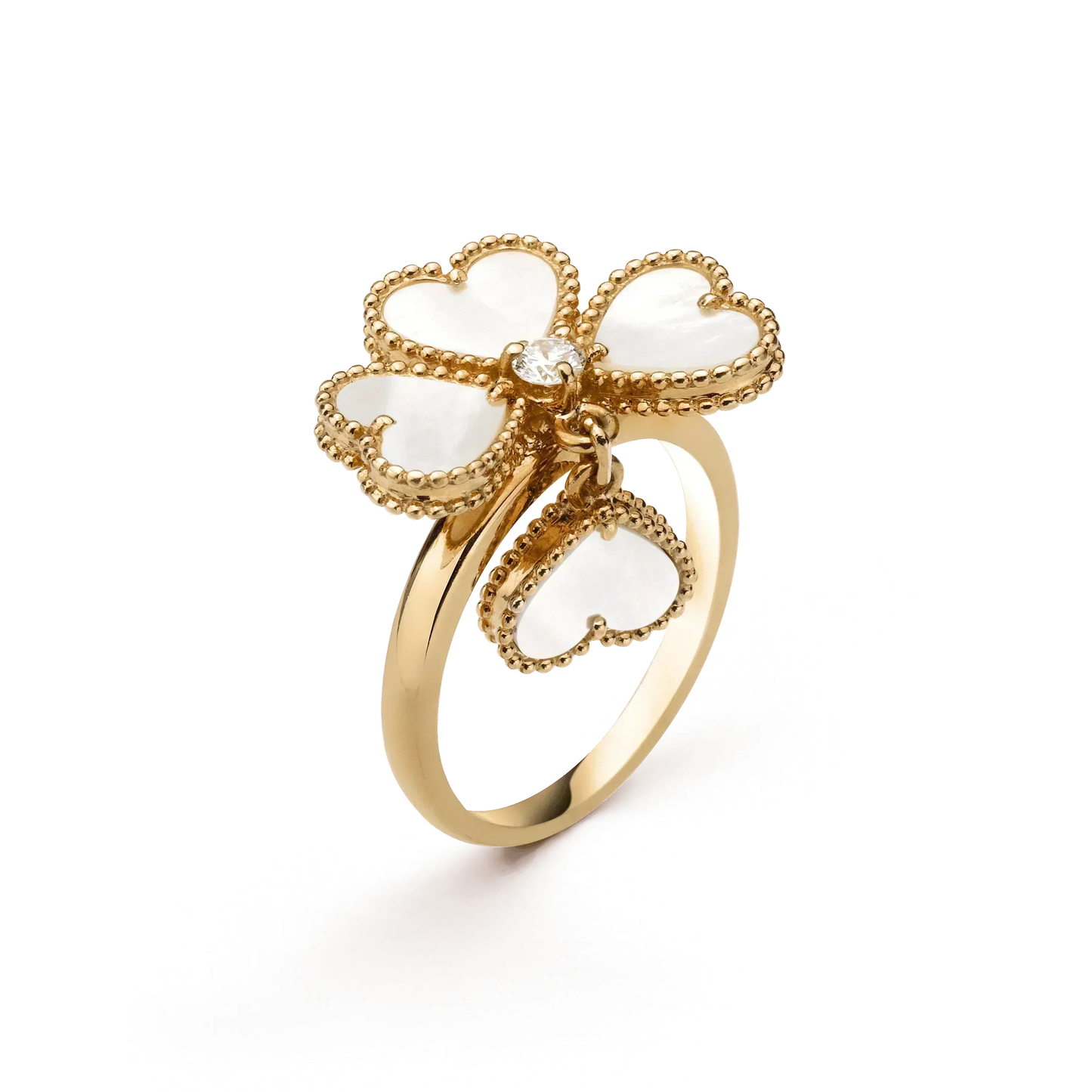 [Everoly JW]SWEET CLOVER WHITE MOP RING