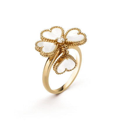 [Everoly JW]SWEET CLOVER WHITE MOP RING