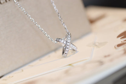 [Everoly JW]JEUX DE DIAMOND NECKLACE