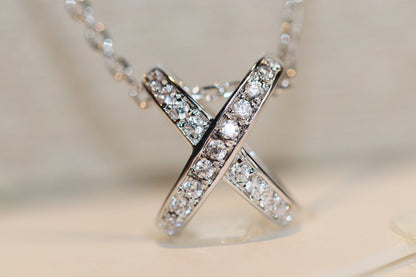 [Everoly JW]JEUX DE DIAMOND NECKLACE