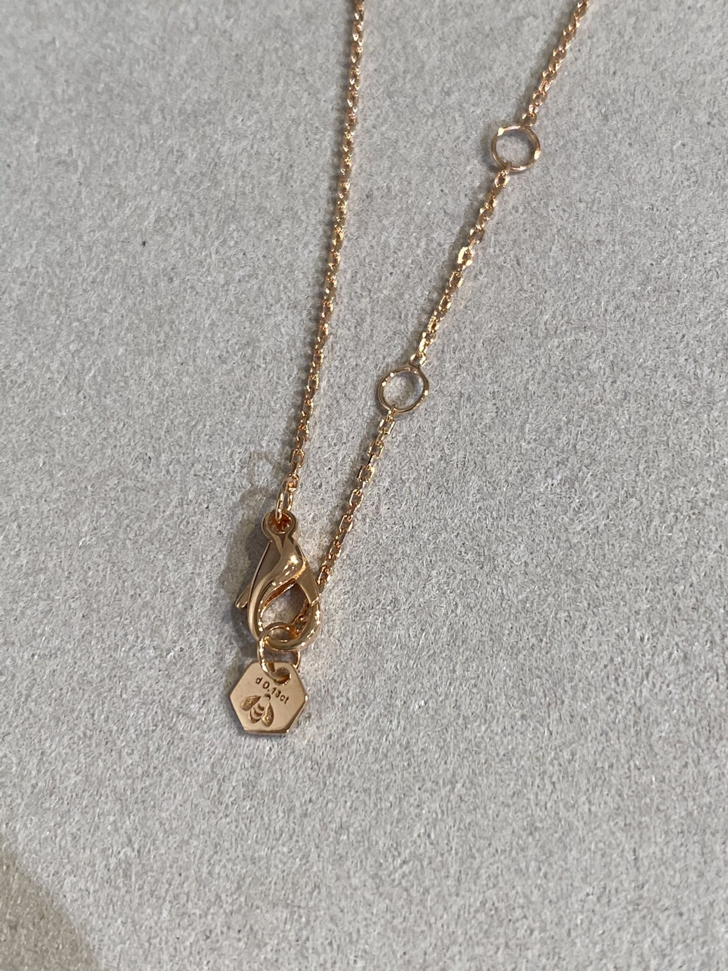 [Everoly JW]BEE LOVE DIAMOND NECKLACE