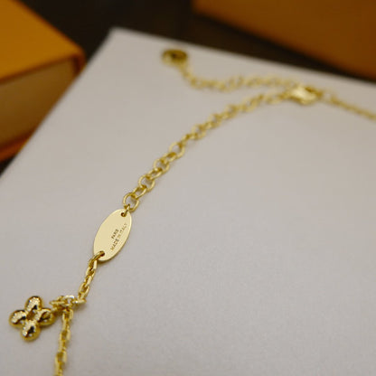 [Everoly JW]BLOOMING SUPPLE NECKLACE BRASS