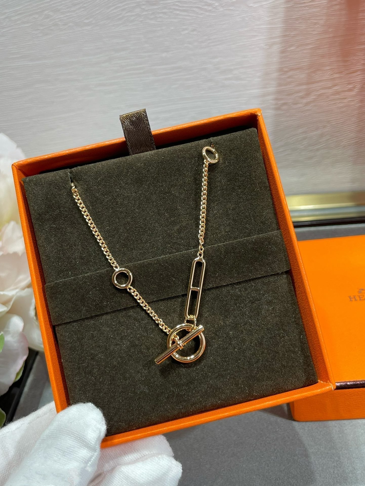 [Everoly JW]HM STERLING CHAINE D'ANCRE HEART