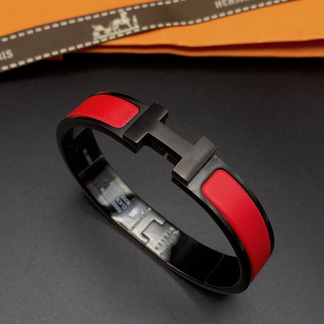 [Everoly JW]CLIC HM SO BLACK RED BRACELET