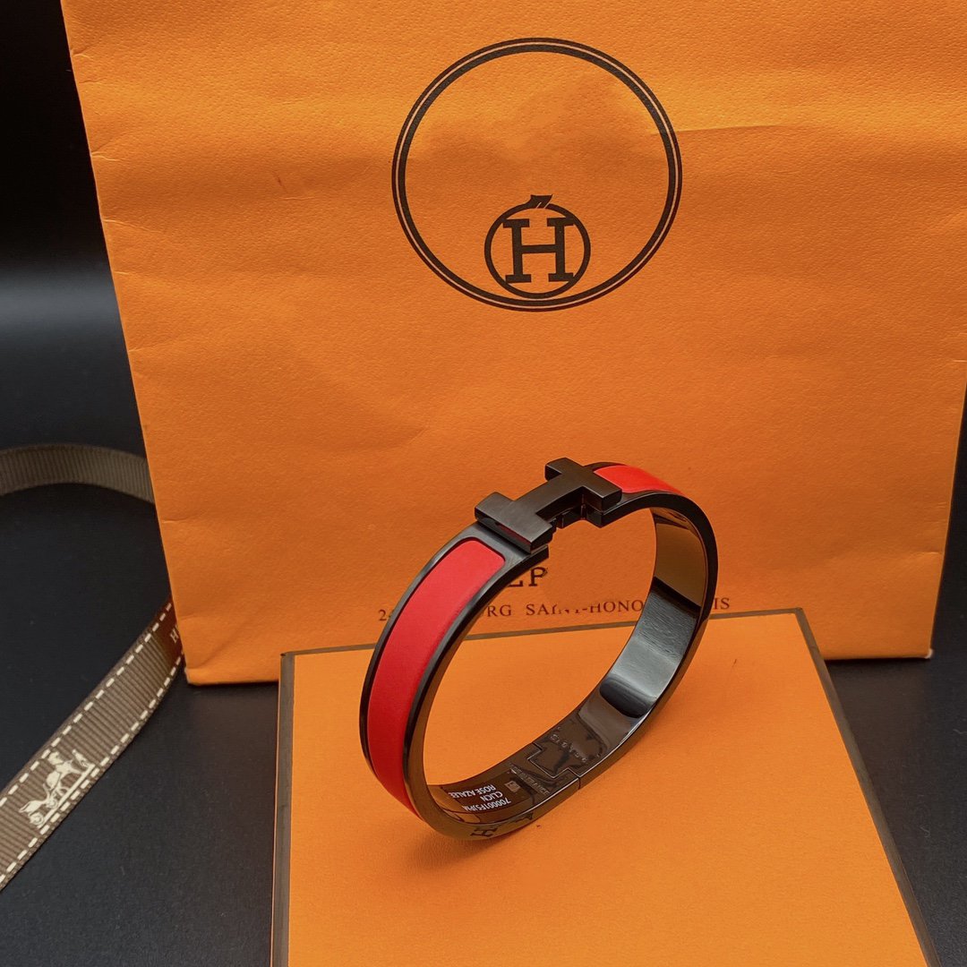 [Everoly JW]CLIC HM SO BLACK RED BRACELET