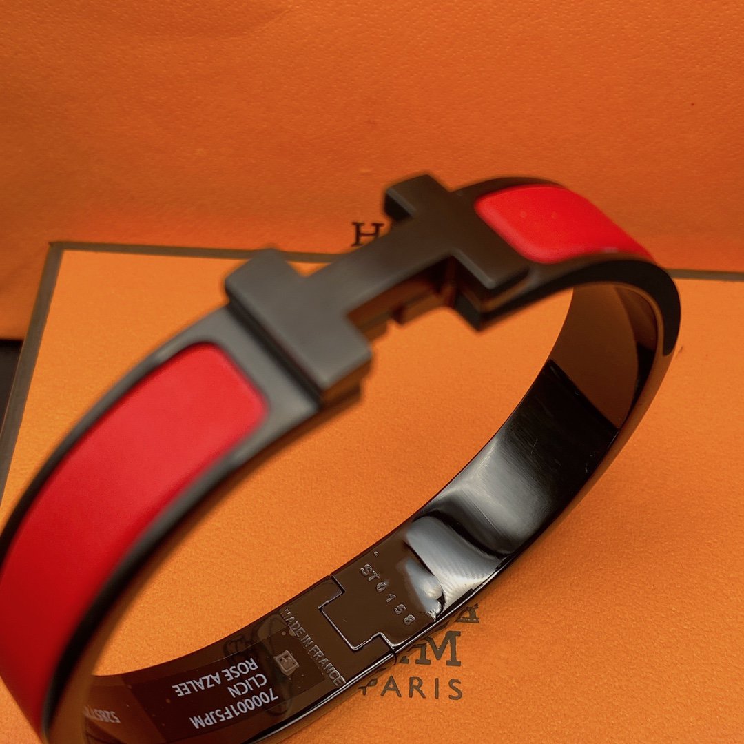[Everoly JW]CLIC HM SO BLACK RED BRACELET