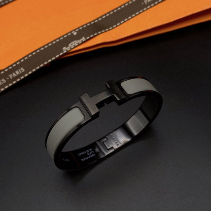 [Everoly JW]CLIC HM SO BLACK GREY BRACELET