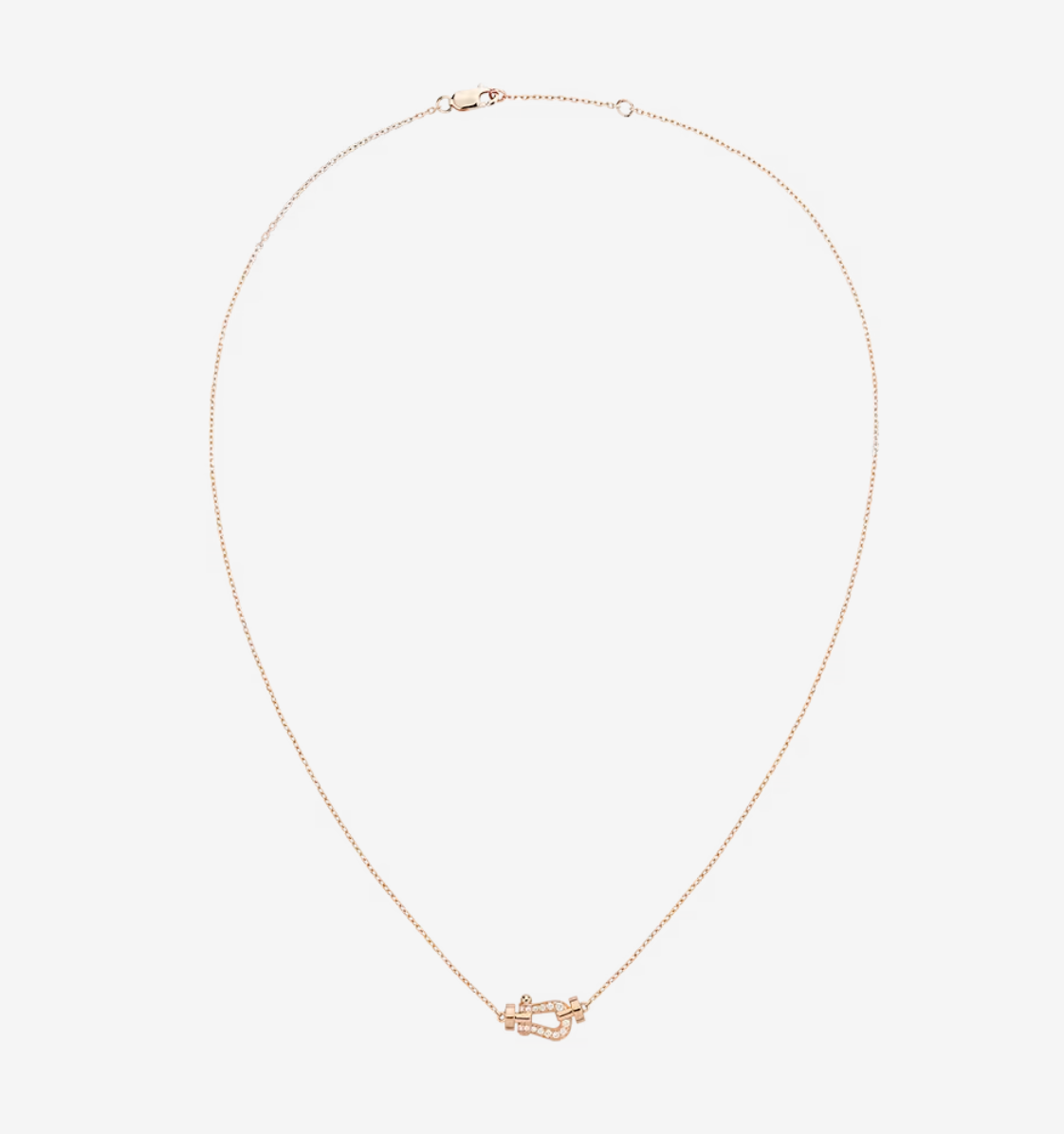 [Everoly JW]FORCE 10 DIAMOND PINK GOLD NECKLACE MINI MODEL