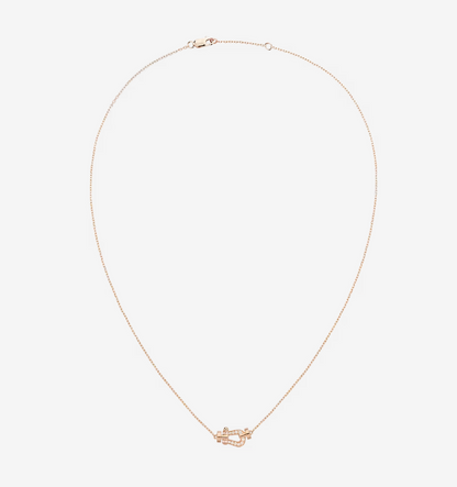 [Everoly JW]FORCE 10 DIAMOND PINK GOLD NECKLACE MINI MODEL