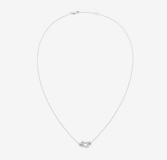[Everoly JW]FORCE 10 DIAMOND SILVER NECKLACE MINI MODEL