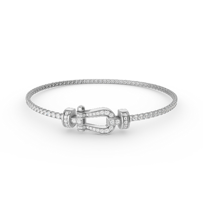 [Everoly JW]FORCE  HORSESHOE  DIAMOND TENNIS BRACELET