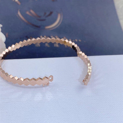 [Everoly JW]BEE LOVE PINK GOLD BRACELET