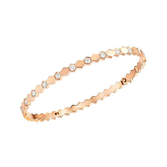 [Everoly JW]BEE LOVE PINK GOLD DIAMOND BRACELET