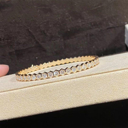 [Everoly JW]BEE LOVE GOLD BRACELET FULL DIAMOND
