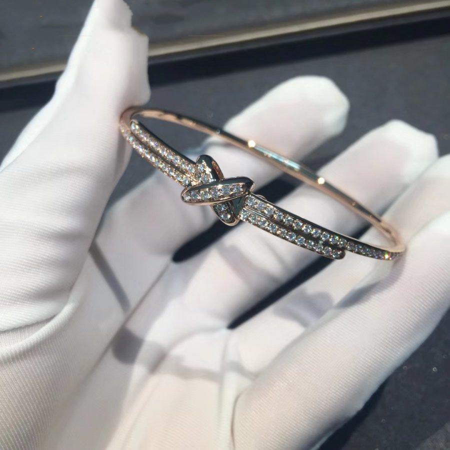 [Everoly JW]JEUX DE BRACELET DIAMONDS PINK GOLD