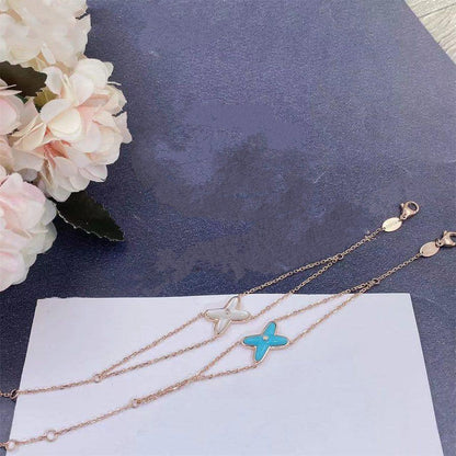 [Everoly JW]JEUX BRACELET TURQUOISE PINK GOLD 1 DIAMOND