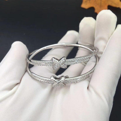 [Everoly JW]JEUX DE BRACELET DIAMONDS SILVER