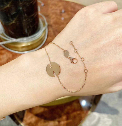 [Everoly JW]JEUX DE BRACELET MOP PINK GOLD DIAMONDS