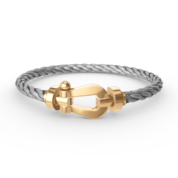 [Everoly JW]FORCE LARGE HORSESHOE NO DIAMOND BRACELET GOLD