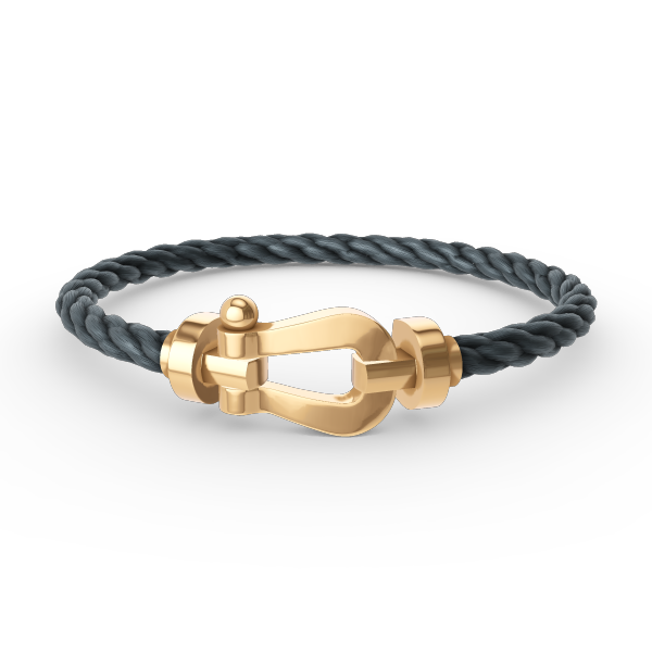 [Everoly JW]FORCE LARGE HORSESHOE NO DIAMOND BRACELET GOLD