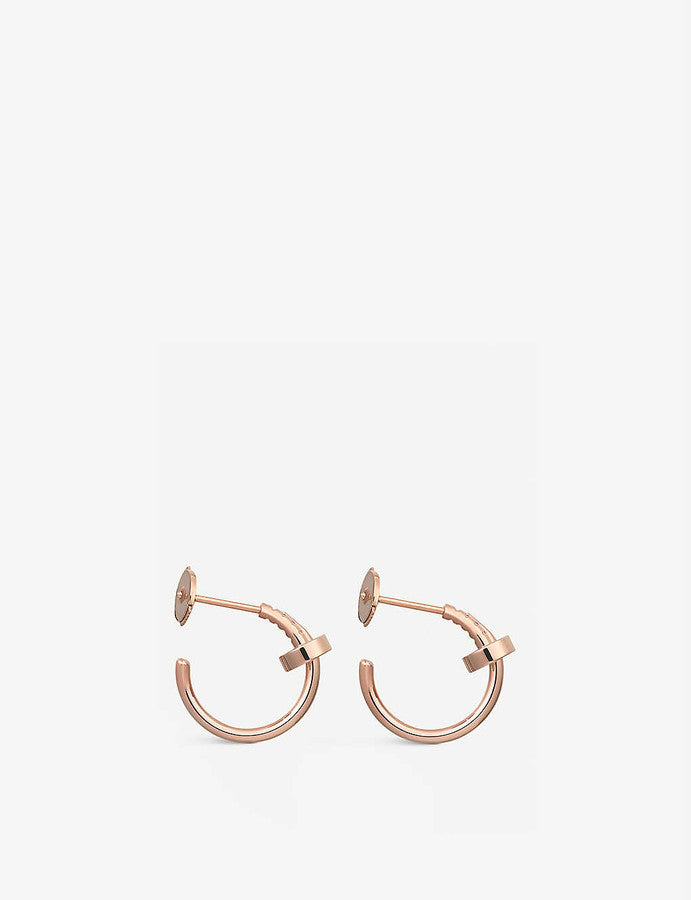 [Everoly JW]JUSTE EARRINGS PINK GOLD
