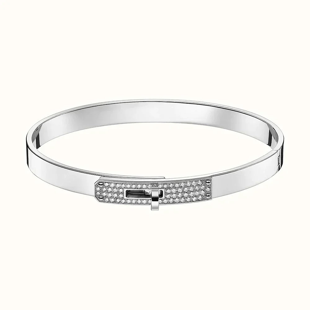 [Everoly JW]KELLY SILVER DIAMOND BRACELET