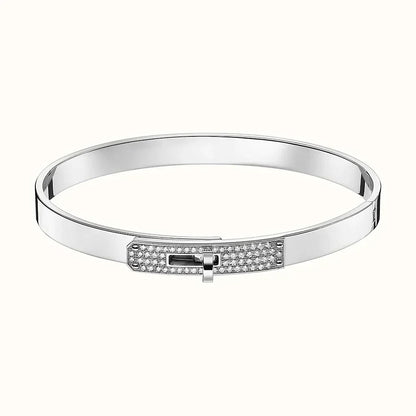 [Everoly JW]KELLY SILVER DIAMOND BRACELET