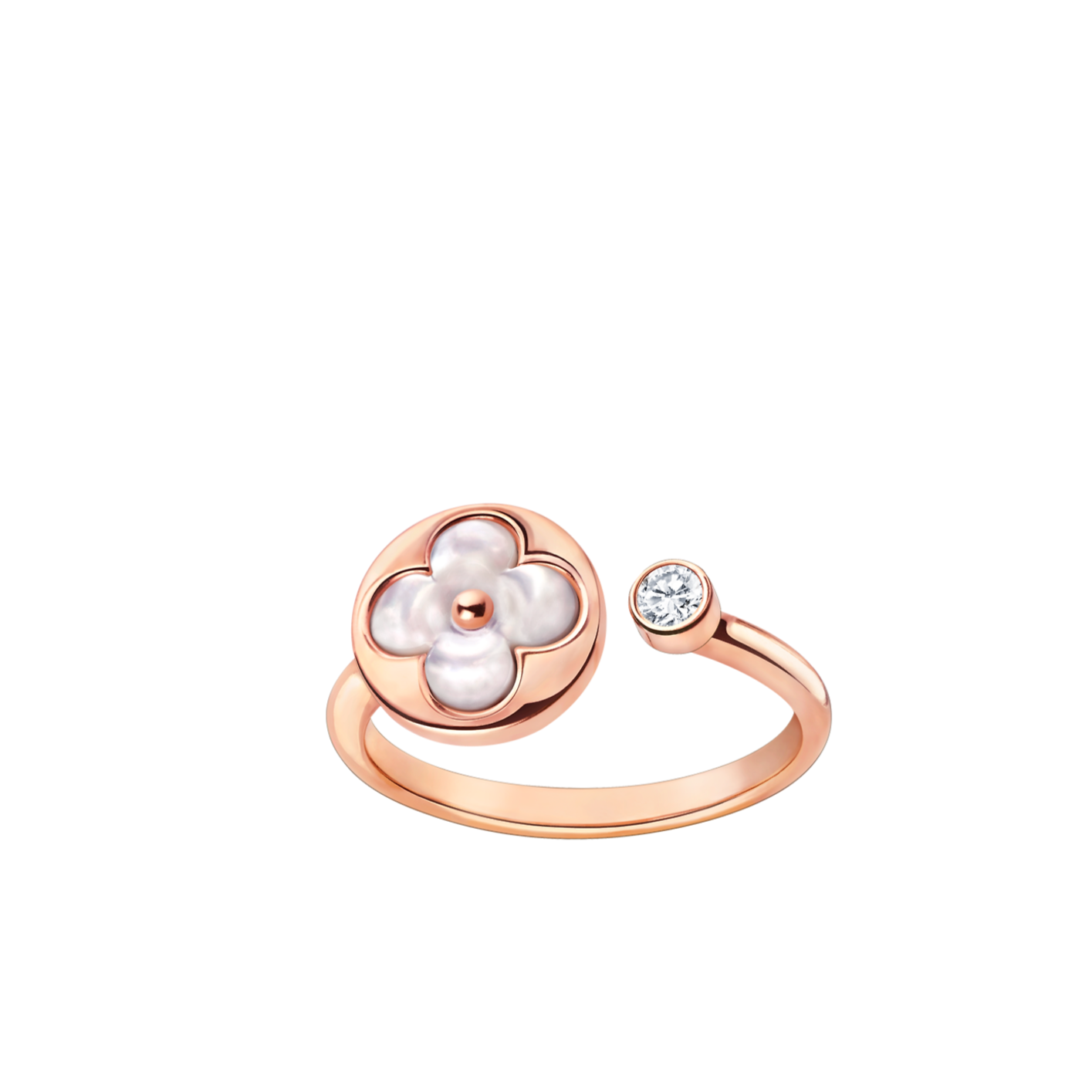 [Everoly JW]SUN 1 DIAMOND PINK MOP RING