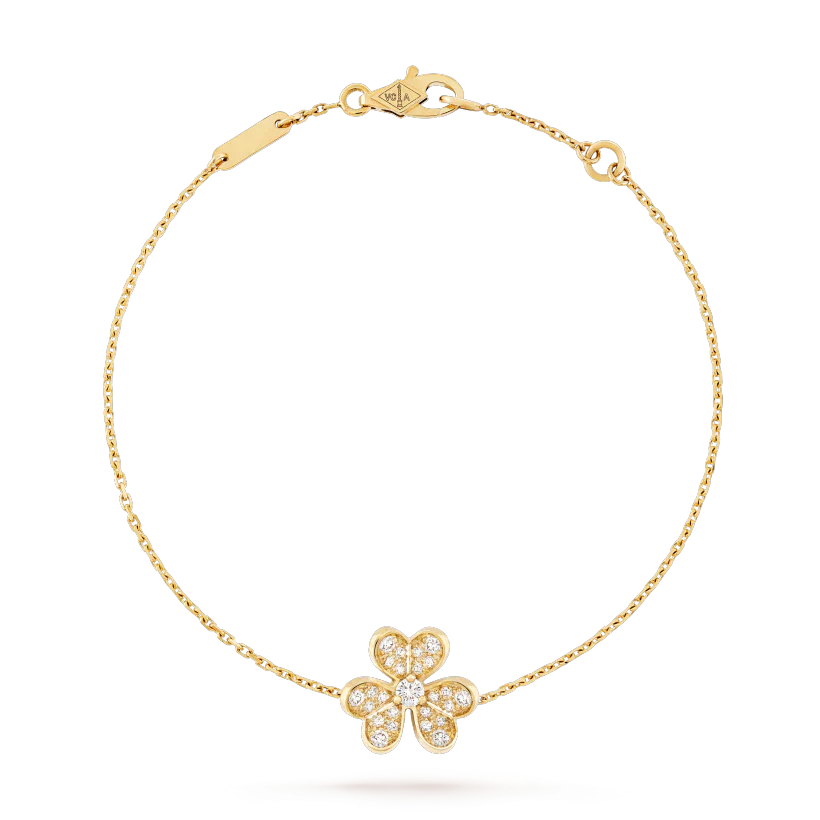 [Everoly JW]FRIVOLE GOLD FLOWER DIAMOND BRACELET