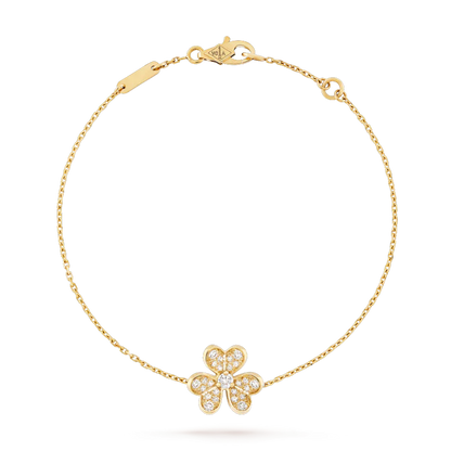 [Everoly JW]FRIVOLE GOLD FLOWER DIAMOND BRACELET