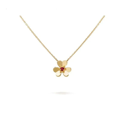 [Everoly JW]FRIVOLE GOLD FLOWER NECKLACE