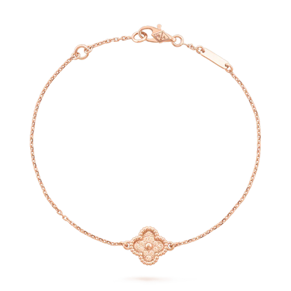 [Everoly JW]CLOVER SINGLE FLOWER BRACELET