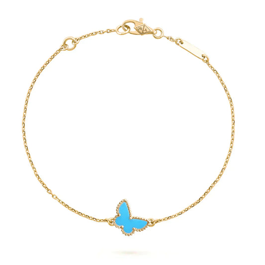 [Everoly JW]BUTTERFLY TURQUOISE BUTTERFLY BRACELET