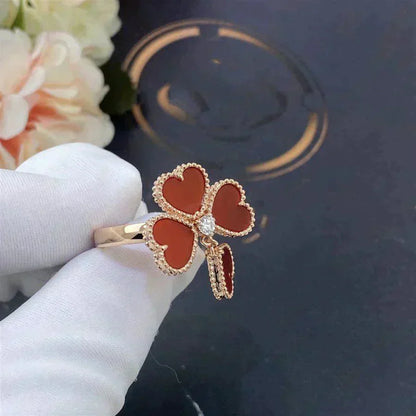 [Everoly JW]SWEET CLOVER CARNELIAN RING