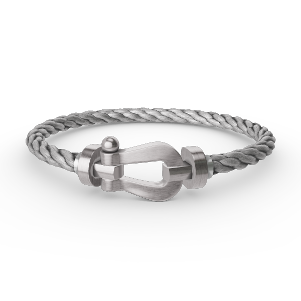 [Everoly JW]FORCE LARGE HORSESHOE NO DIAMOND BRACELET SILVER