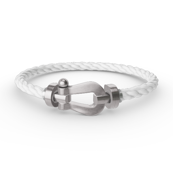 [Everoly JW]FORCE LARGE HORSESHOE NO DIAMOND BRACELET SILVER